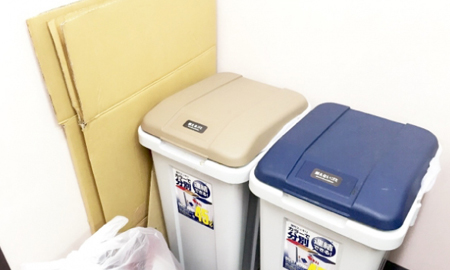 ごみ置き場の写真