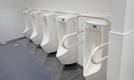 集合トイレの写真