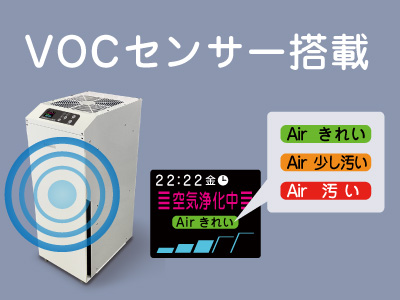 VOCセンサー搭載