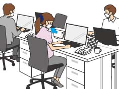 ライトニックUVパーソナルの設置例